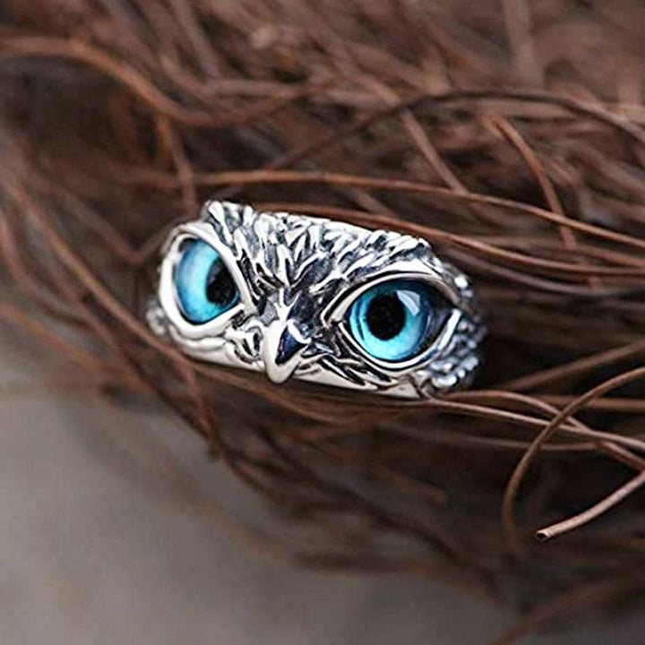 Lucky Adjustable Silver and Opal Ring