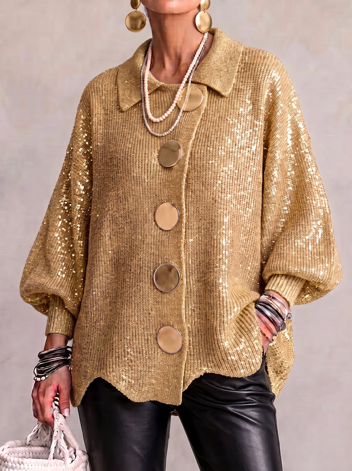 Isolde | Oversized Button Cardigan