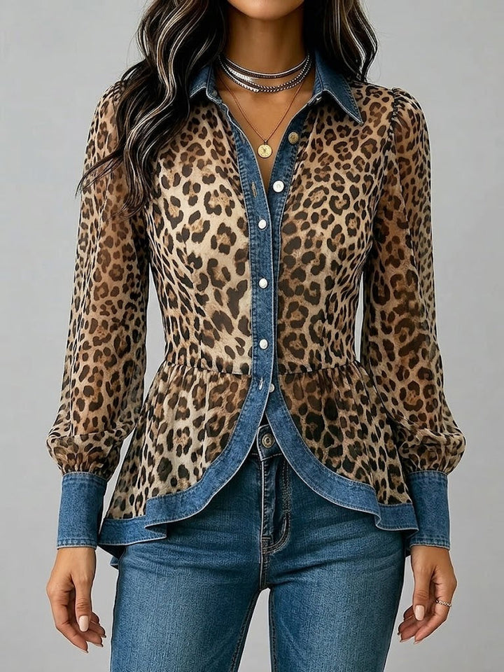 The Safari | Leopard Print Blouse