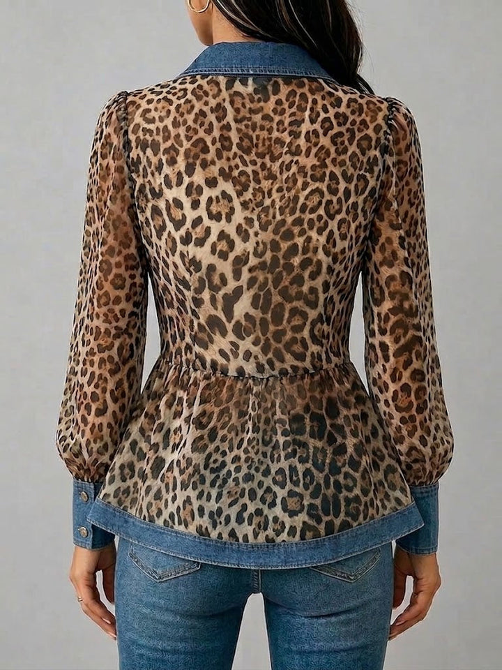 The Safari | Leopard Print Blouse