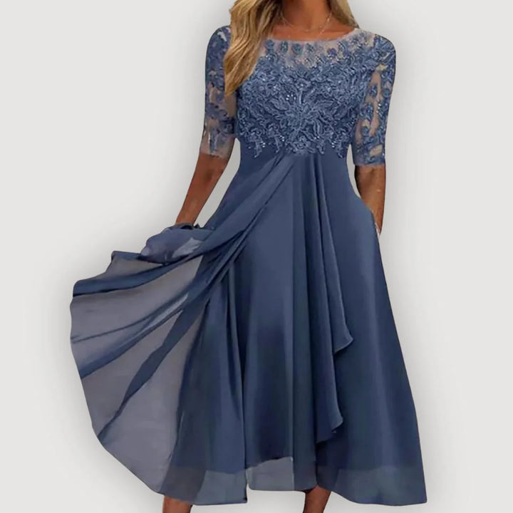 The Mirage | Elegant Chiffon Dress