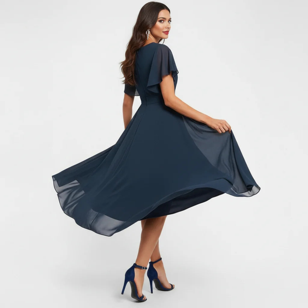 The Seabreeze | V-Neck Maxi Dress