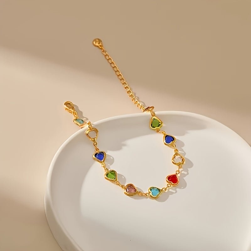 Unique Heart-Shaped Bracelet
