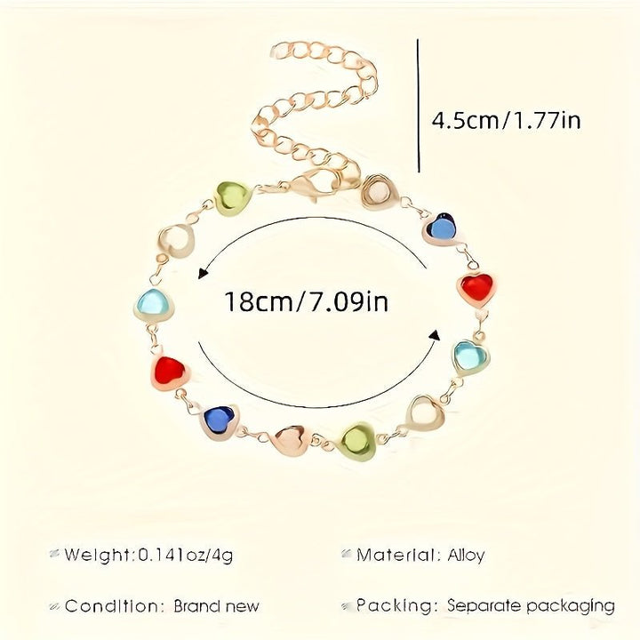 Unique Heart-Shaped Bracelet